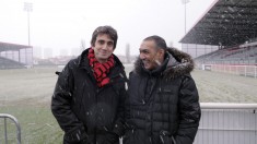 Yann Roubert (à gauche) et Ahmed Zouak 