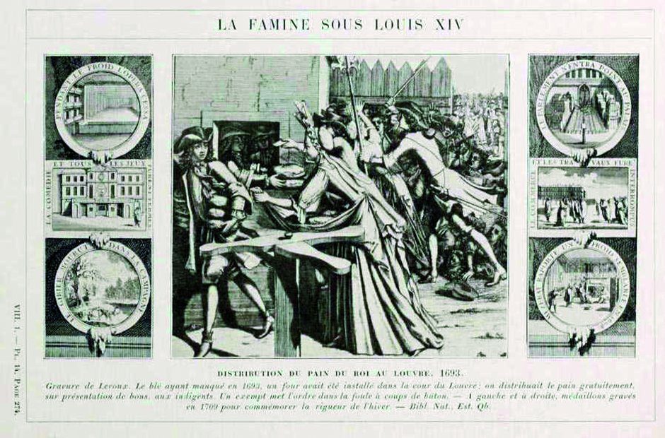 famine sous LouisXIV