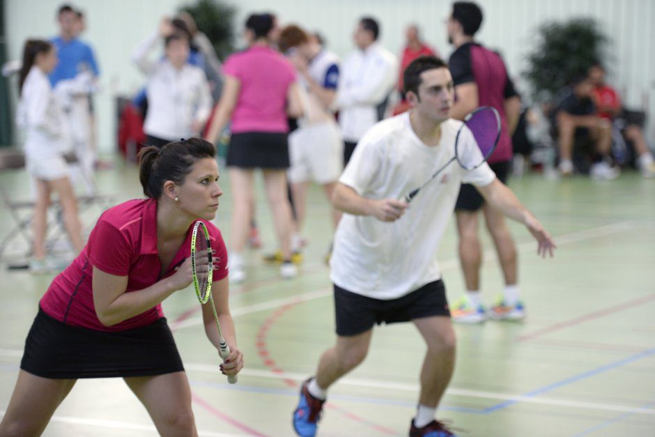 23eme Bad trip de Vnissieux Badminton. Samedi 14 nov.2015. au gymnase J.Brel.Avec Tiphaine Davriu, nouvelle presidente