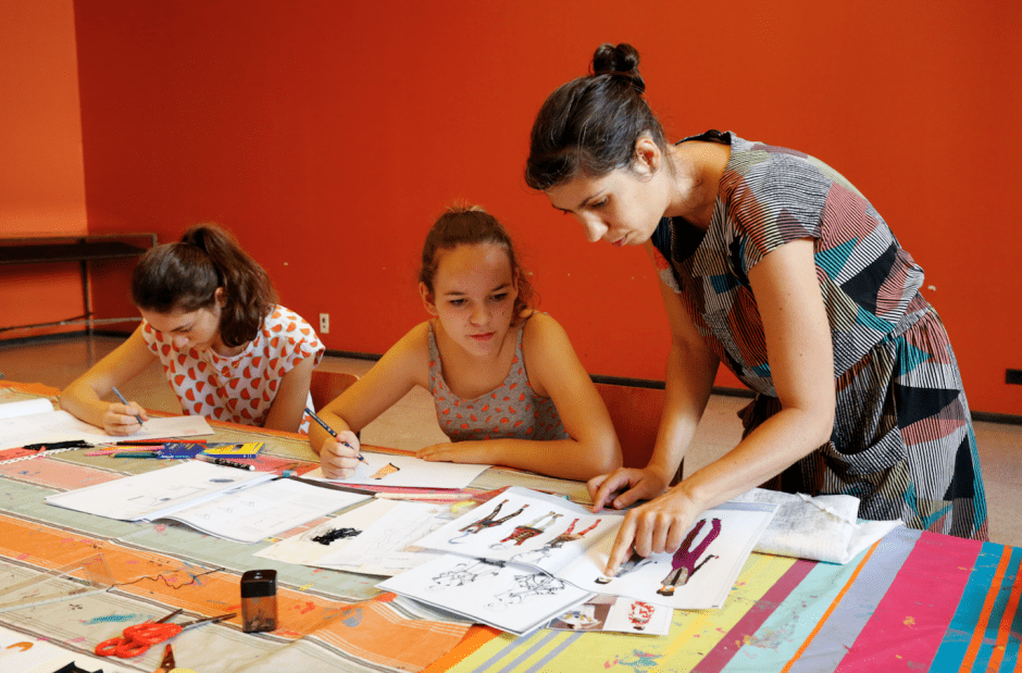 L'atelier stylisme pour les ados. Photo MTMAD Sylvain Pretto