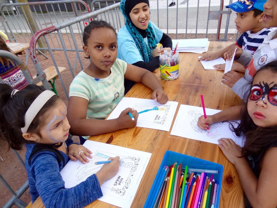 Les princesses, au menu de l'atelier coloriage