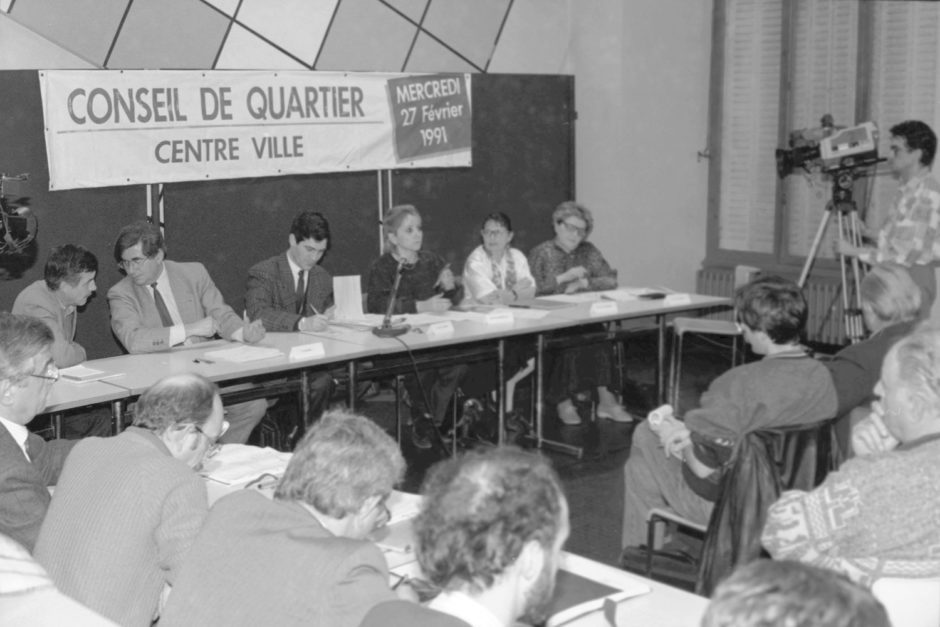 Conseil de quartier centre-ville, le 27 février 1991