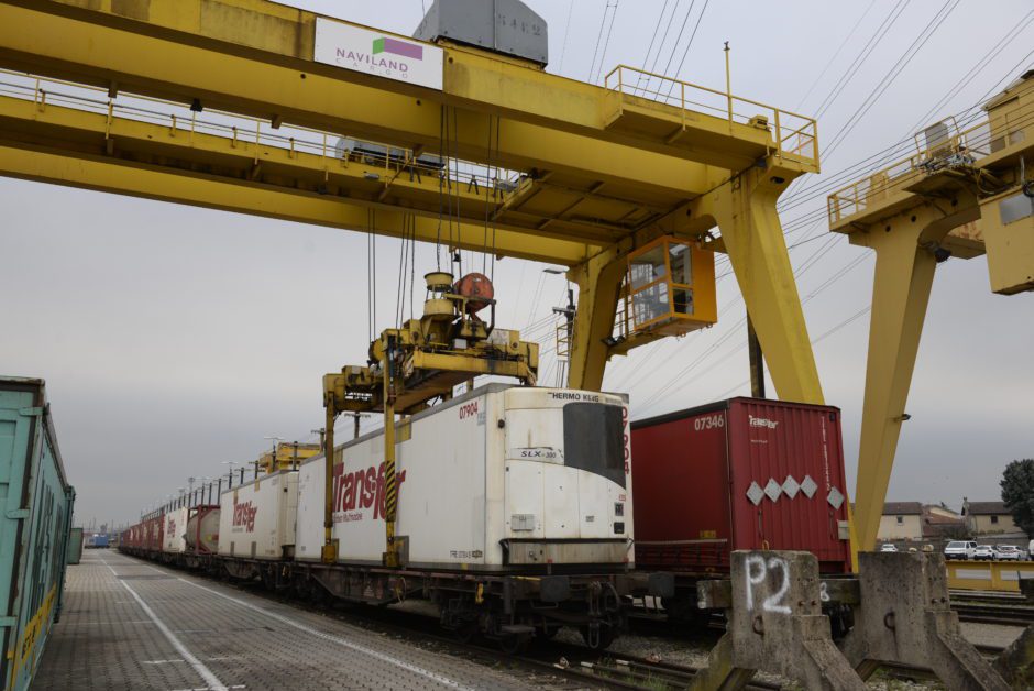 SNCF plateforme de transport combiné