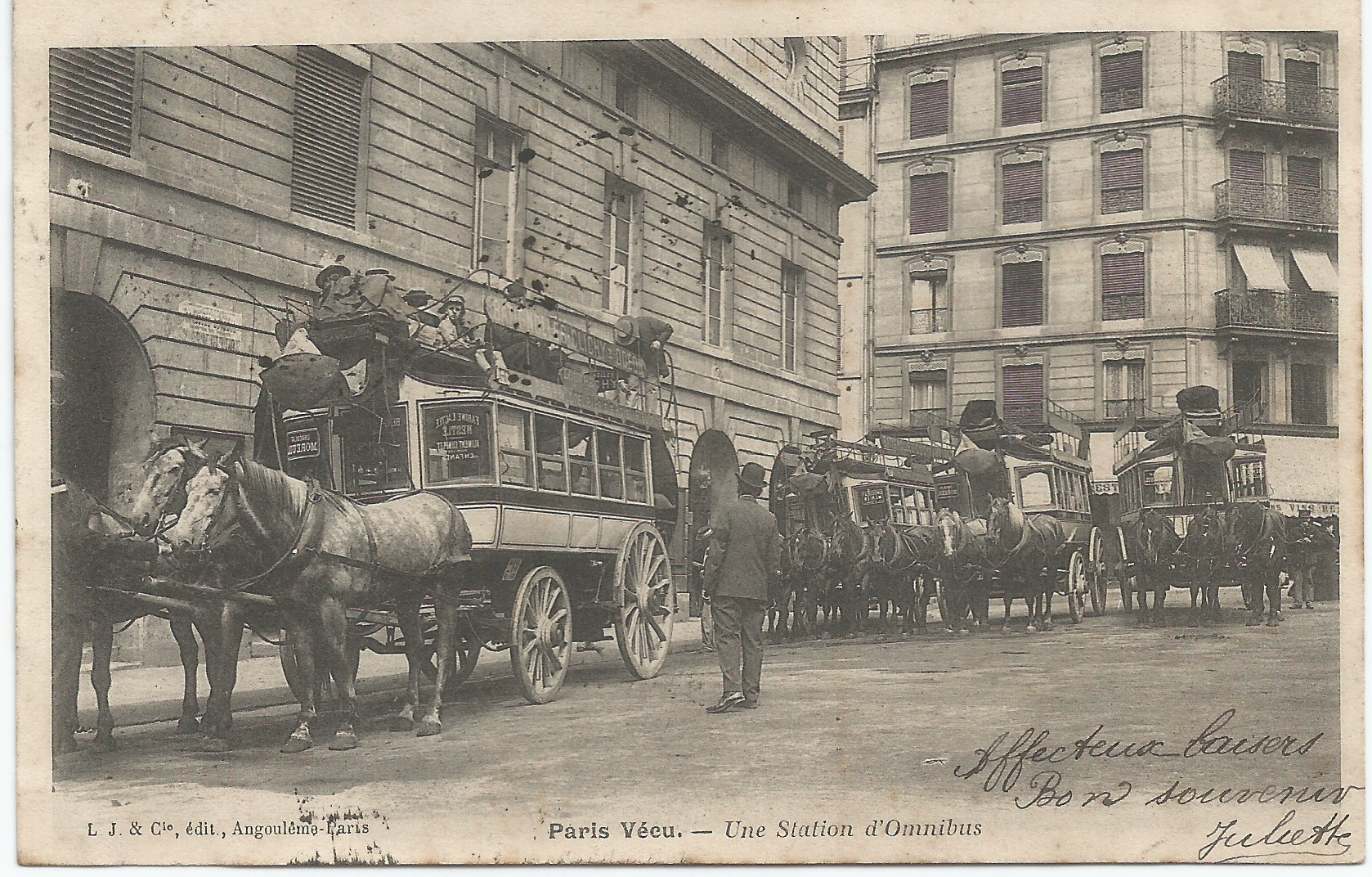 Terminus omnibus Paris 1903