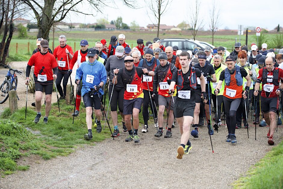 Départ du 11 km chrono - Photo D.Y.