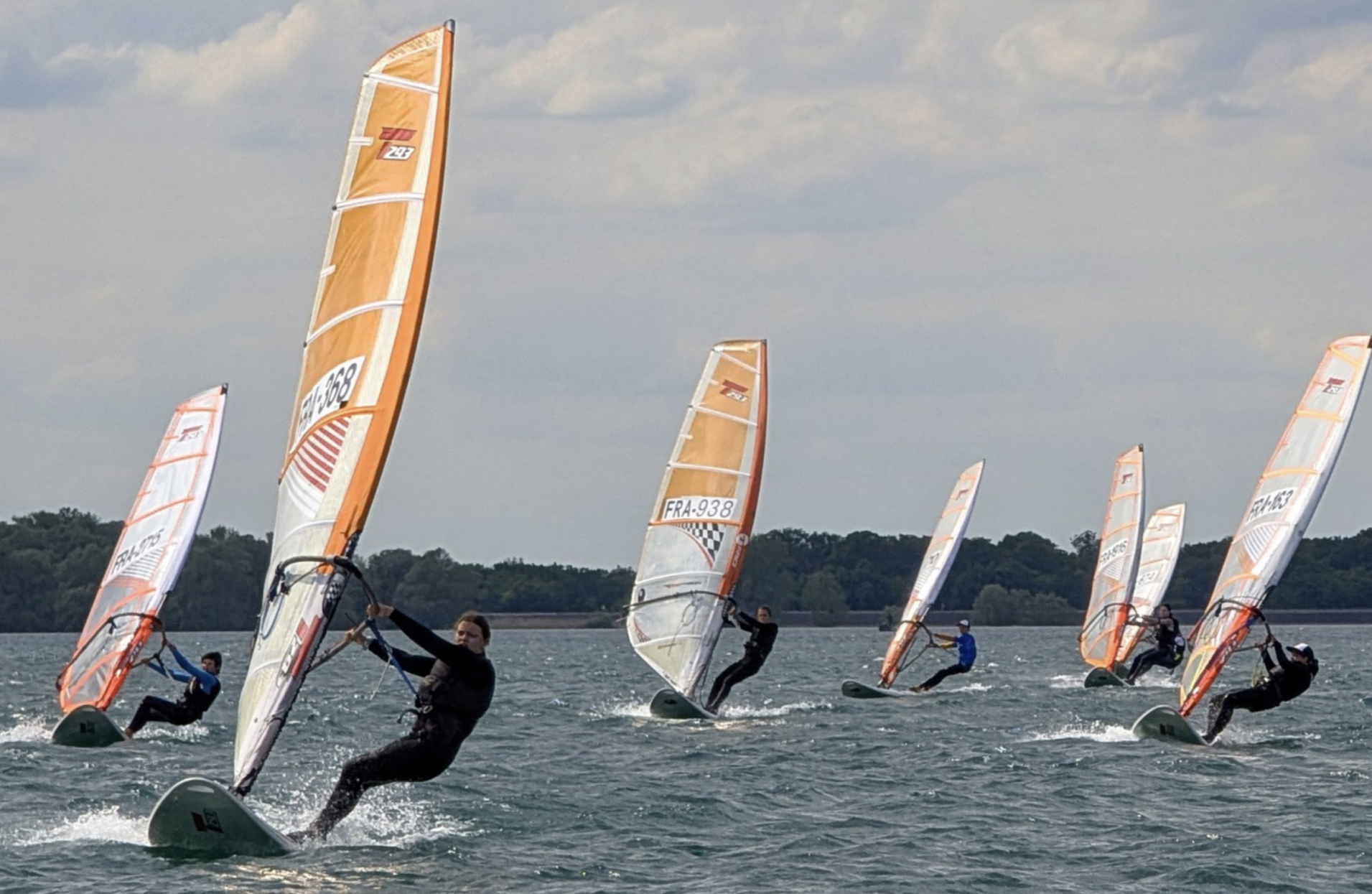 Au National de printemps du lac de la Forêt d'Orient (Aube), Anaëlle se classe 9e sur 12 en U17